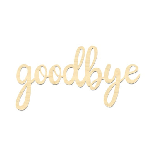 Goodbye! *Clearance Sale